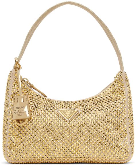 prada jewelry bag|prada bag gold chain.